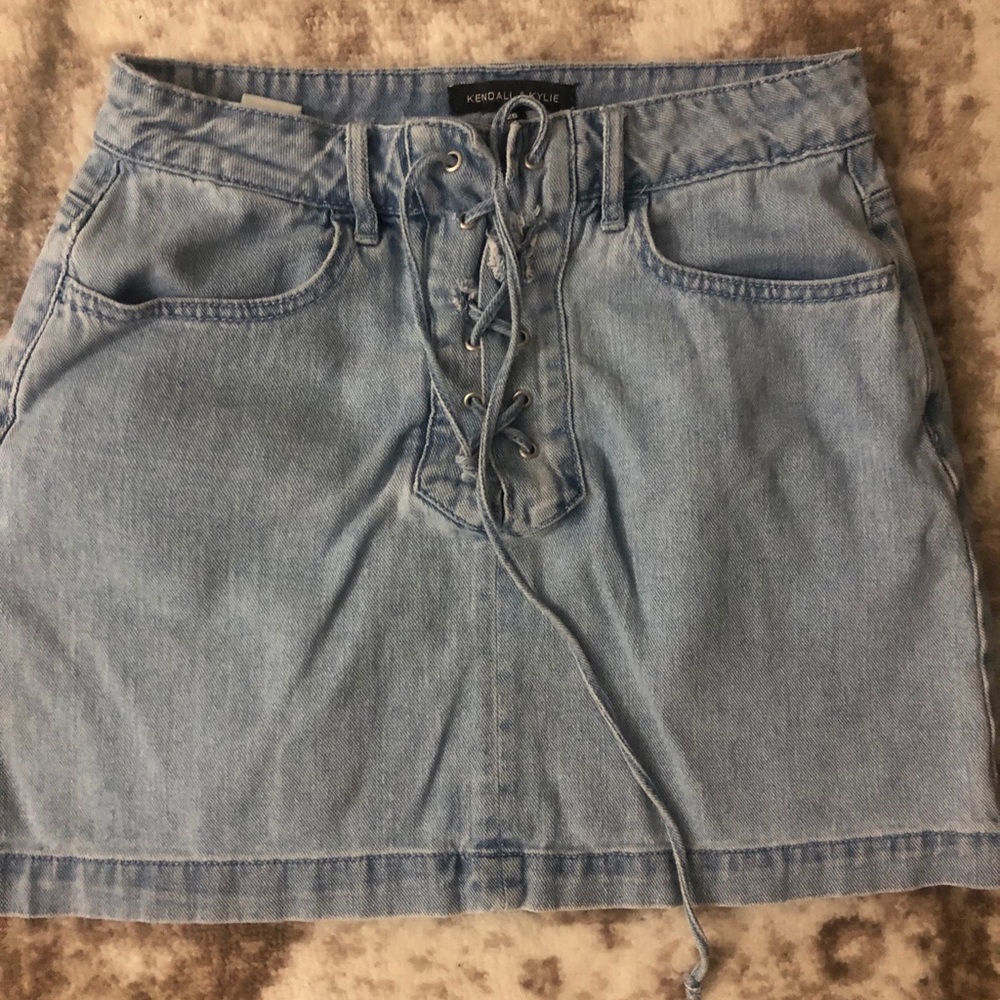Denim skirt